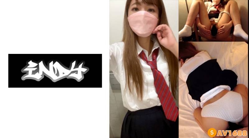 534CRT-022 使用期間3年【個人撮影】コットン素材の白地に黒の水玉柄ぱんつちゃん※黄ばみ有り_帰宅部②のスポブラギャル(一部丈のレギンスで寝巻きとしても着用)とP