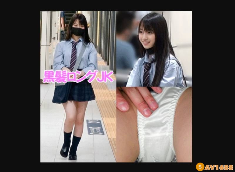 Pcolle PPV 《美肌》【電車痴漢】黒髪ロングJ●　純白P　＃79